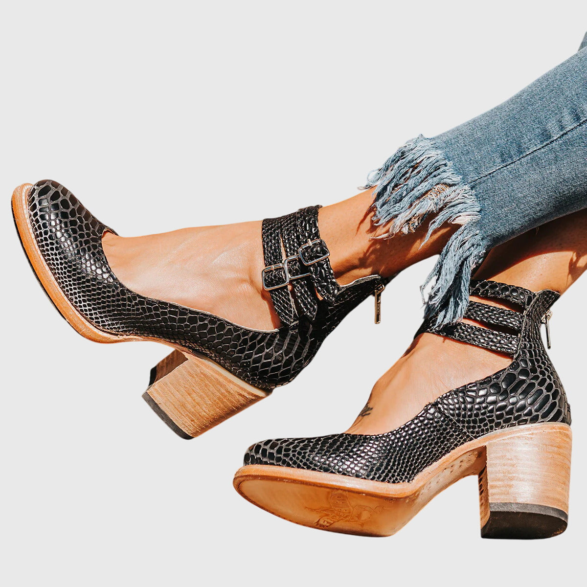 Hannah | Stylish and Cozy Heeled Shoes