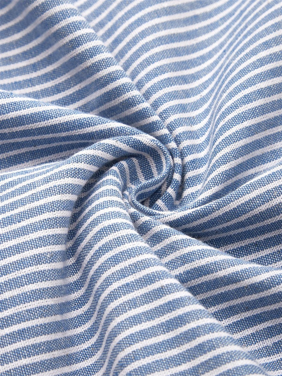 Striped Midi Dress by Wanda