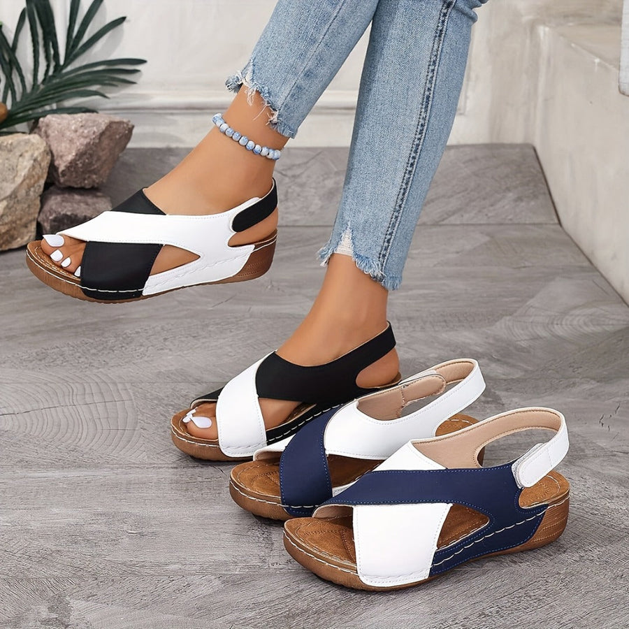 Milena | Women's Cushioned Open-Toe Ultra Comfortable Orthopedic Sandals