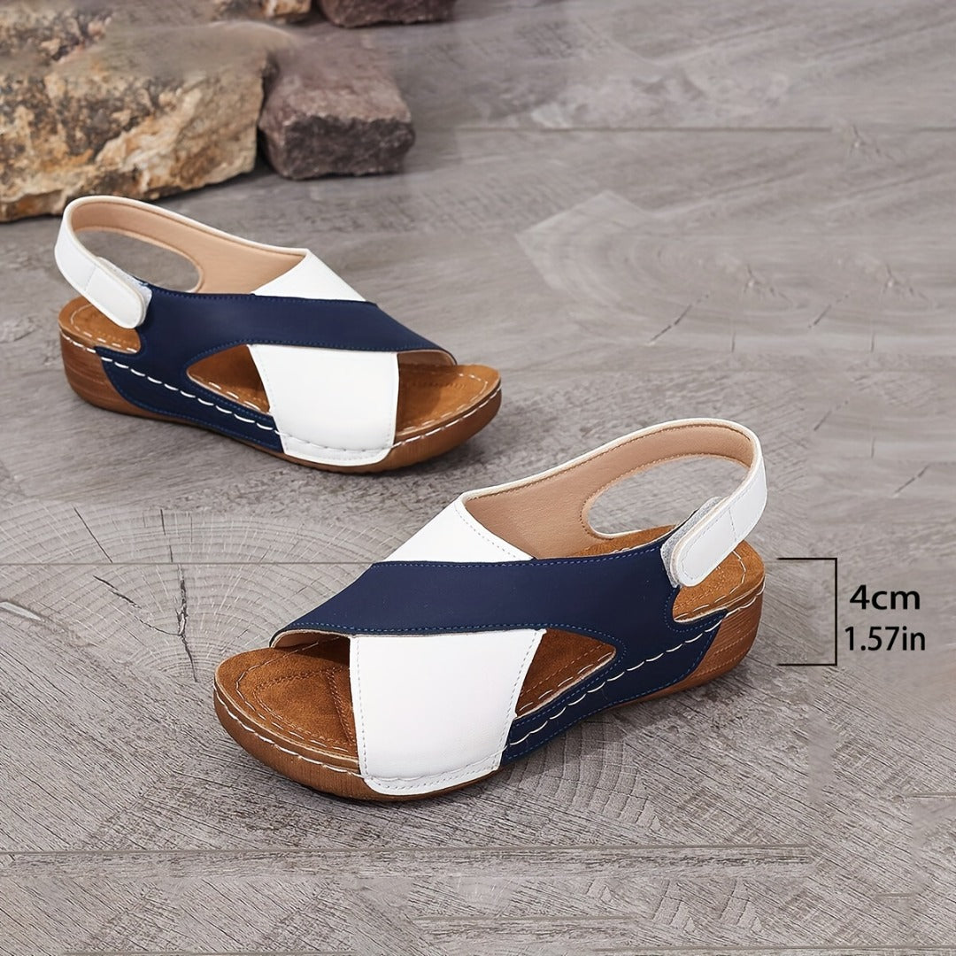 Livia™ — Contemporary Ergonomic Platform Sandals
