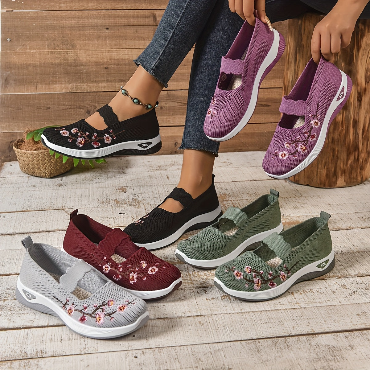 SoutienPlus™ | Ergonomic Comfort Footwear + Complimentary Insoles