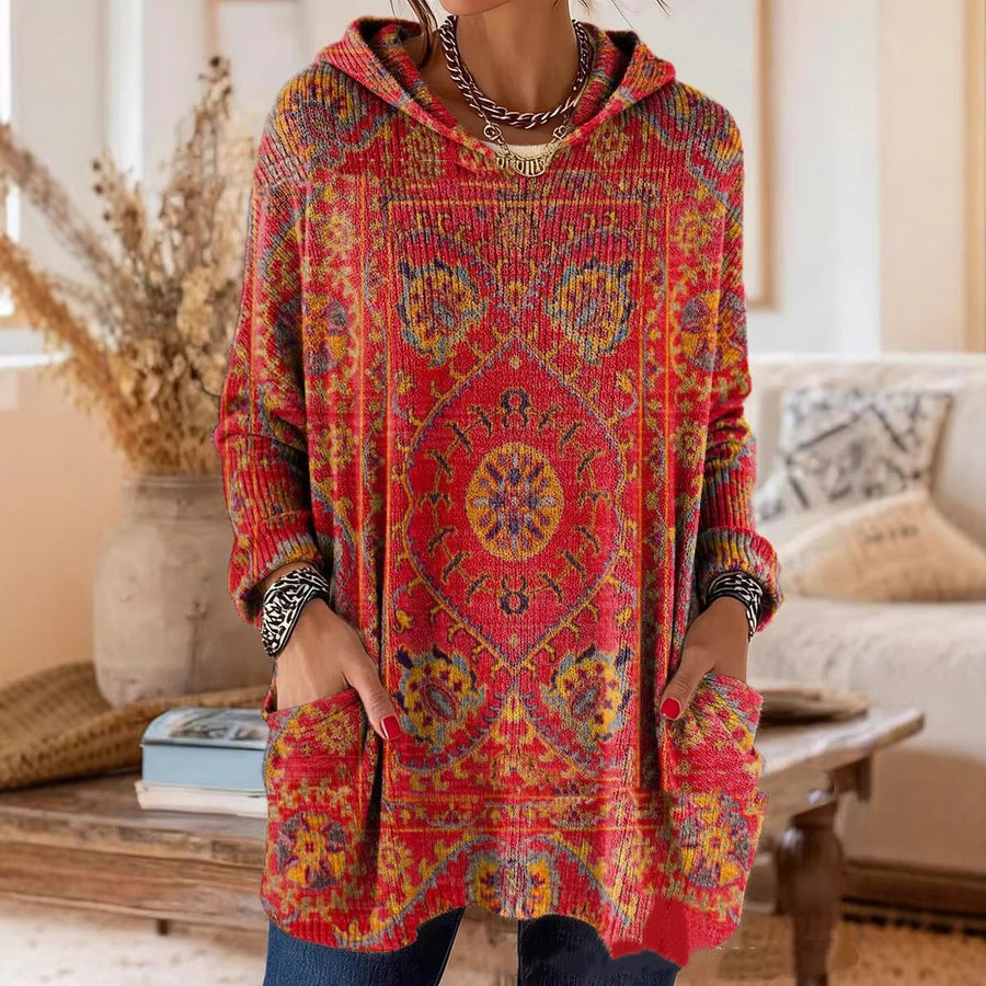 Lizzy | Vintage-Inspired Hooded Tunic
