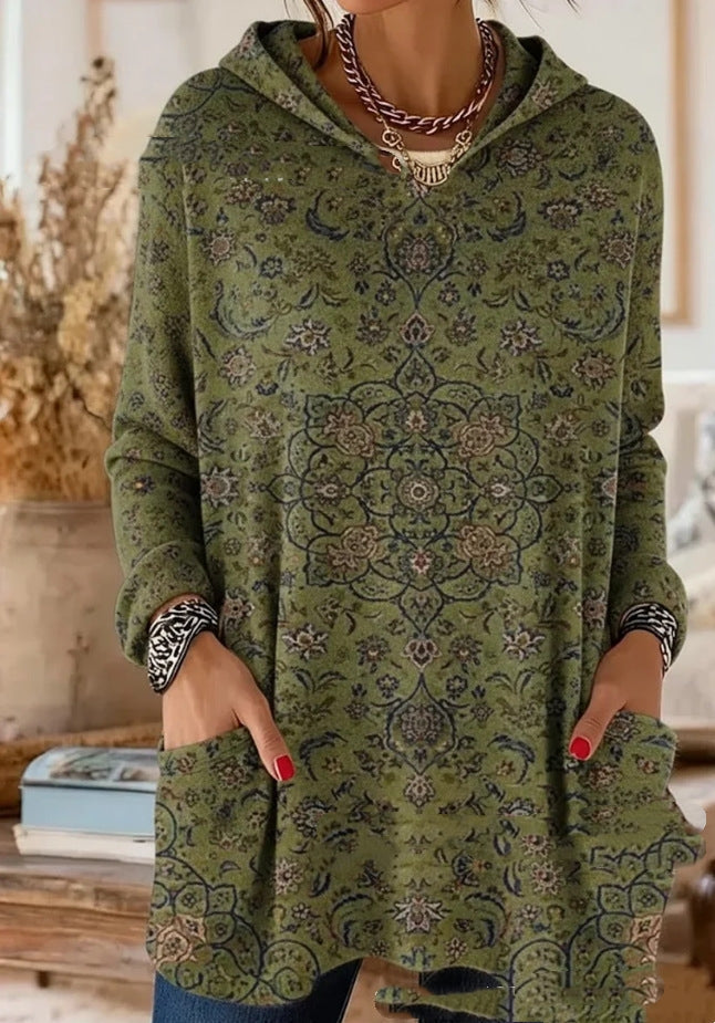 Lizzy | Vintage-Inspired Hooded Tunic