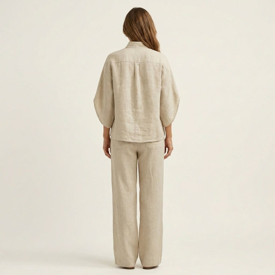 Zerah | Linen Two-Piece Set
