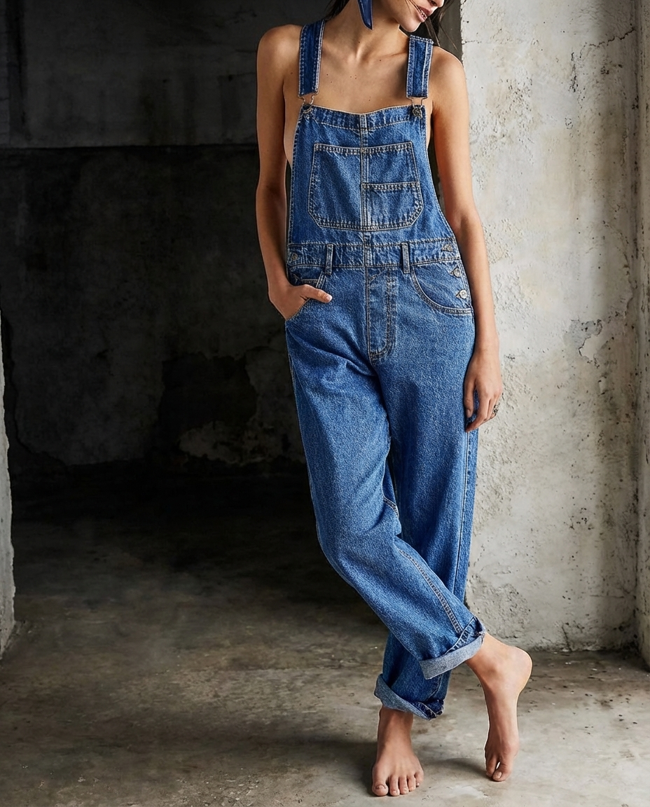 Riley | Timeless Denim Bib Overalls