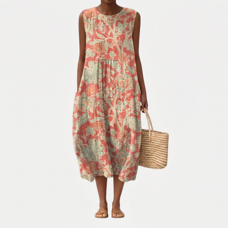 Raya | Casual Midi Dress for Everyday Wear