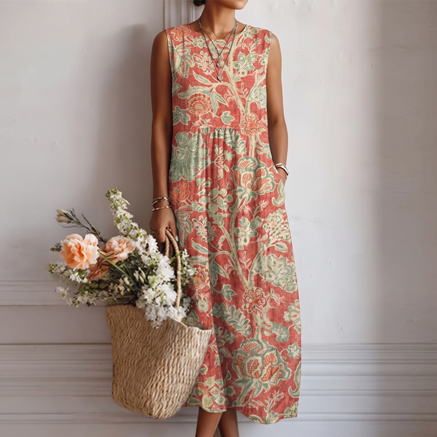 Raya | Casual Midi Dress for Everyday Wear