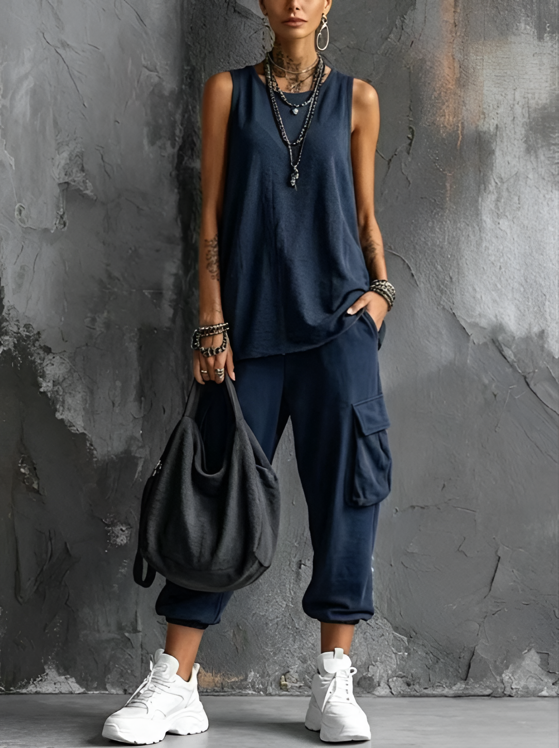 Valentina | Cozy Casual Ensemble with Pockets