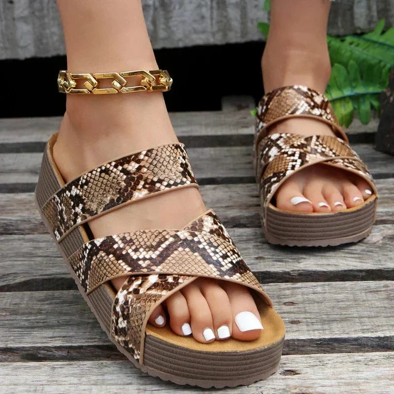 Skylar - Orthopedic Leather Sandals