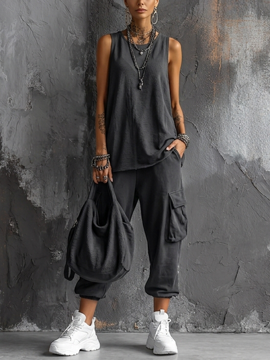 Valentina | Cozy Casual Ensemble with Pockets