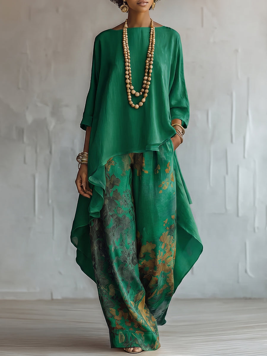 Fiorella™ | Sun-Kissed Bohemian Two-Piece Ensemble