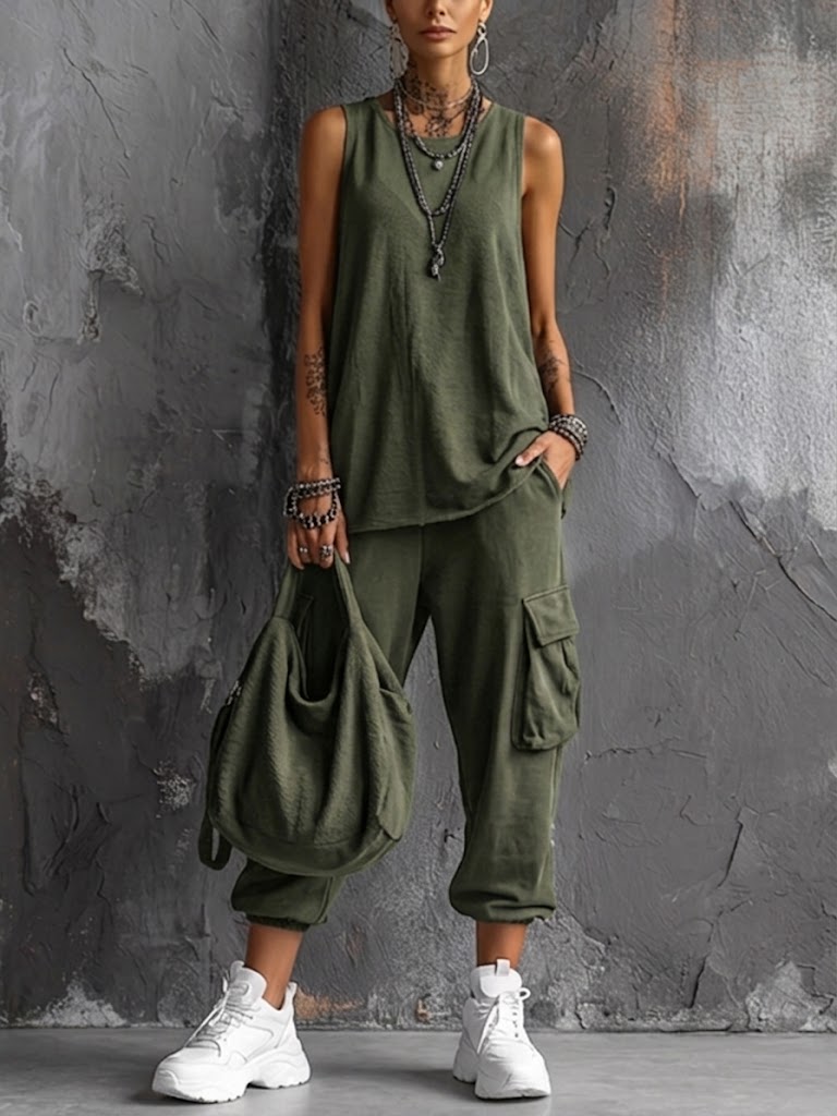 Valentina | Cozy Casual Ensemble with Pockets