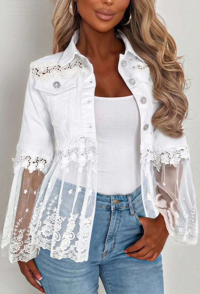 Sunnelace™ Lace-Detail Jacket
