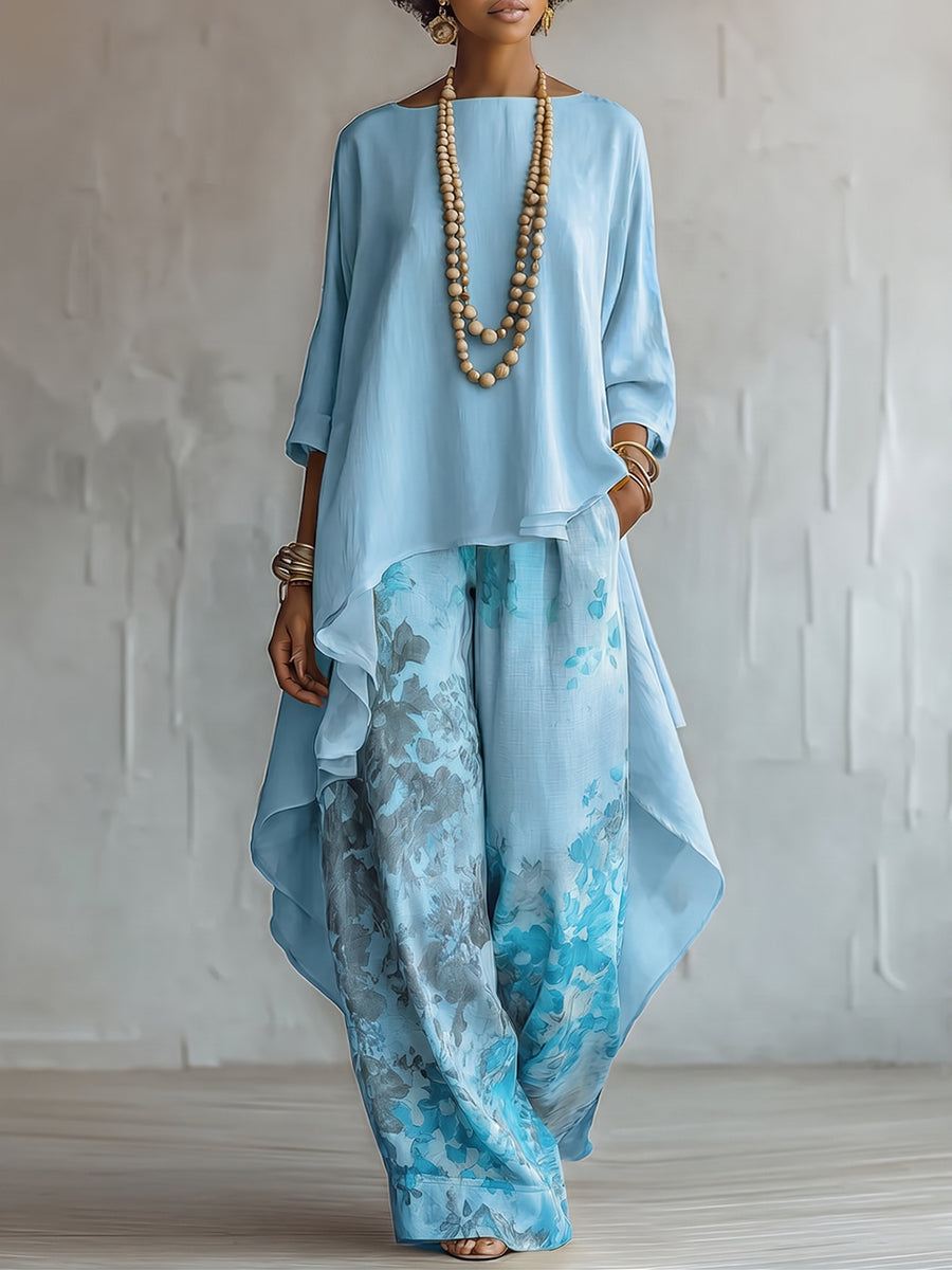 Fiorella™ | Sun-Kissed Bohemian Two-Piece Ensemble