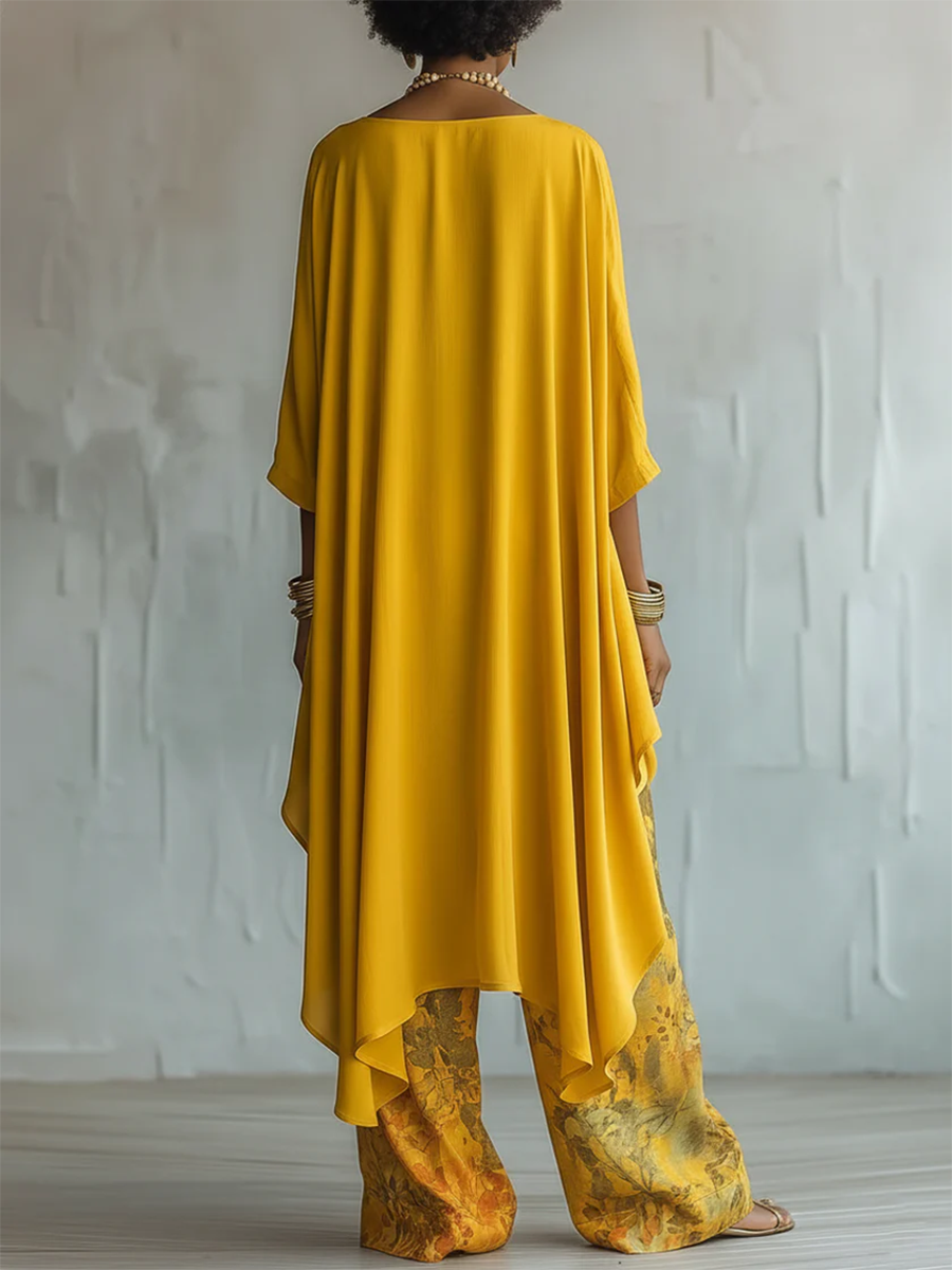 Fiorella™ | Sun-Kissed Bohemian Two-Piece Ensemble