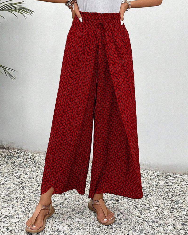 LUNARA™ - Women's Relaxed Fit Wide-Leg Pants