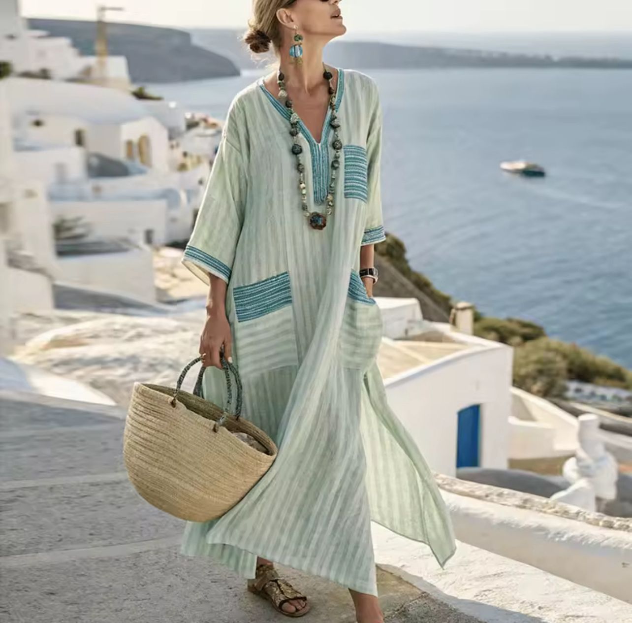 Chic Mary - Maxi Dress for Beach Days