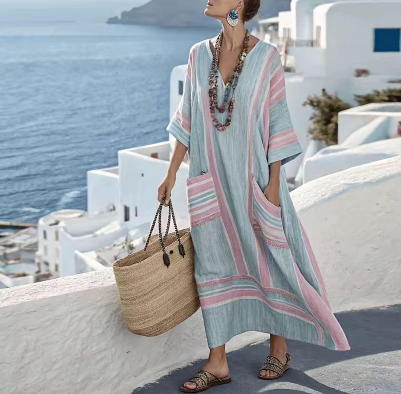 Chic Mary - Maxi Dress for Beach Days