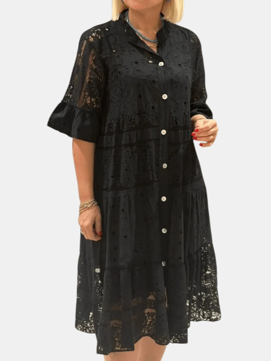 Cherylann™ Floral Midi Dress