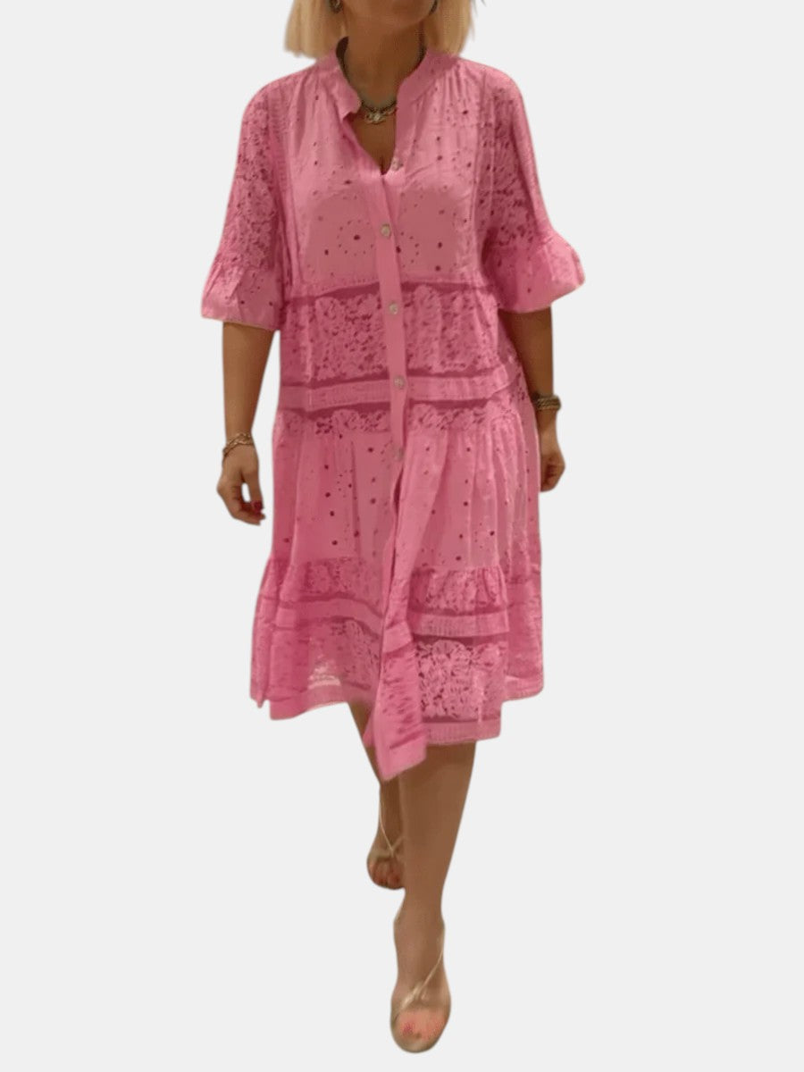Cherylann™ Floral Midi Dress