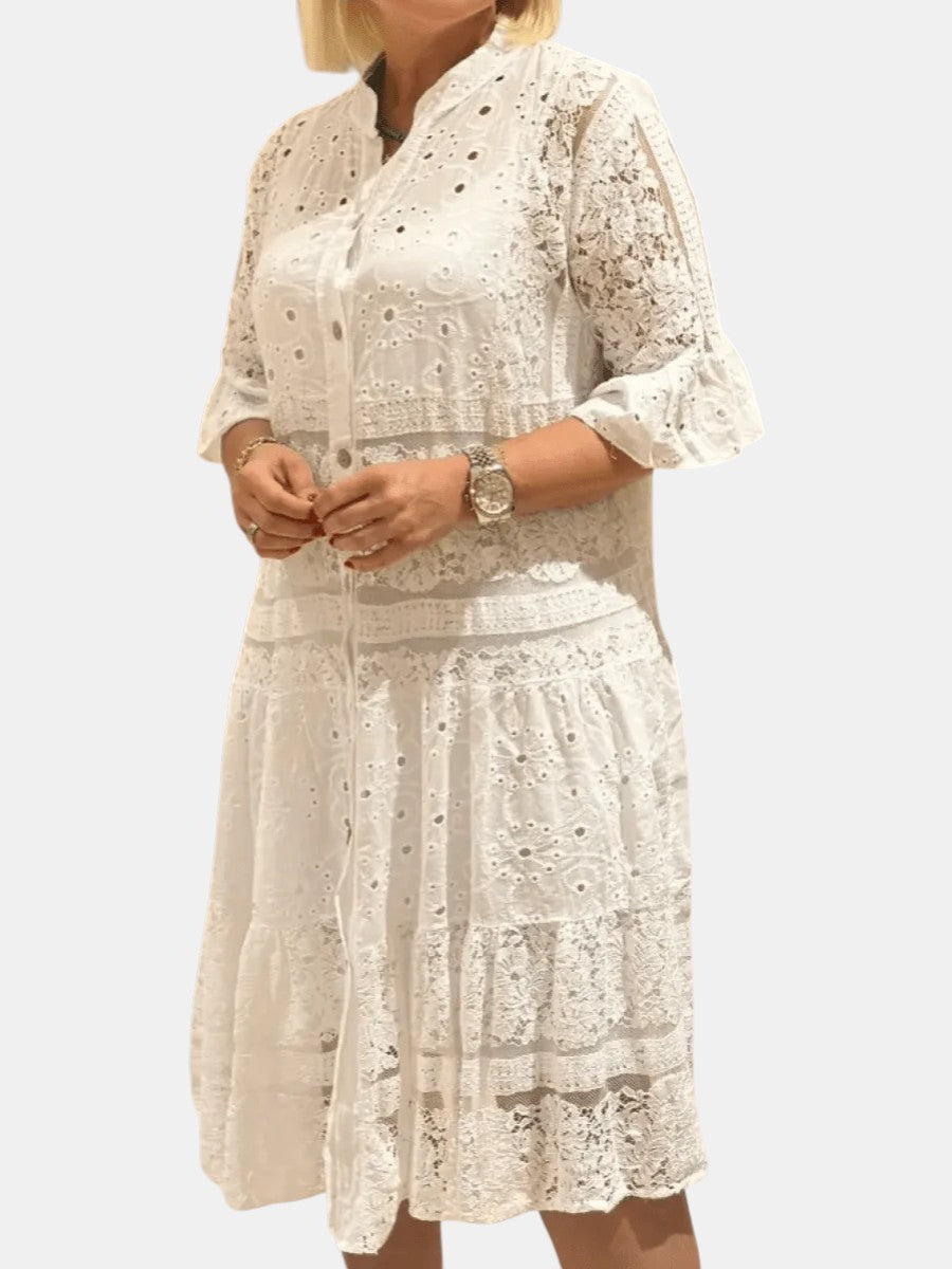 Cherylann™ Floral Midi Dress