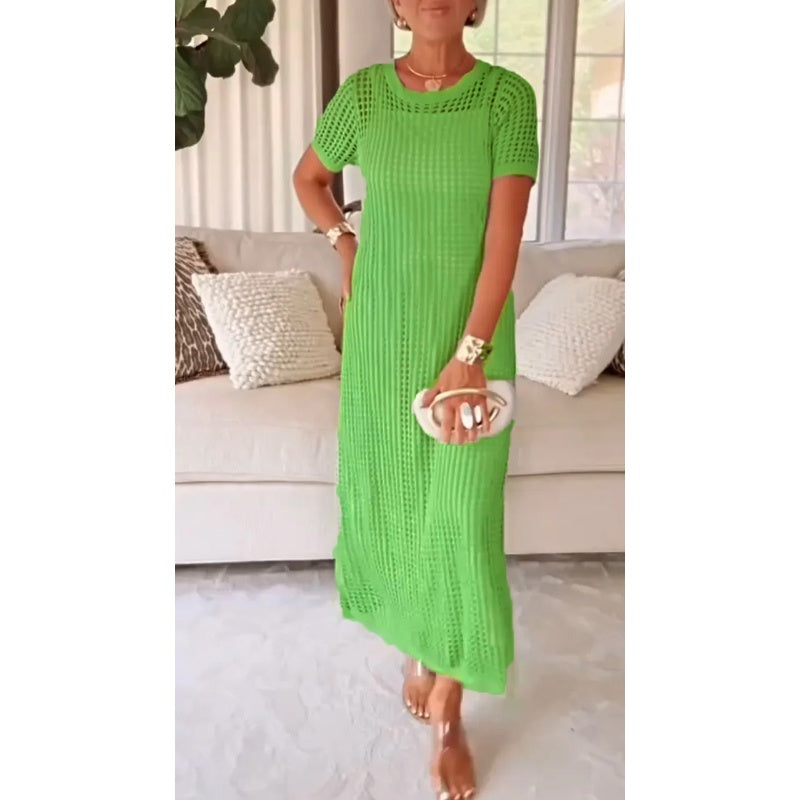 Bethany |  Cut-Out Long Maxi Dress + Free Inner Dress