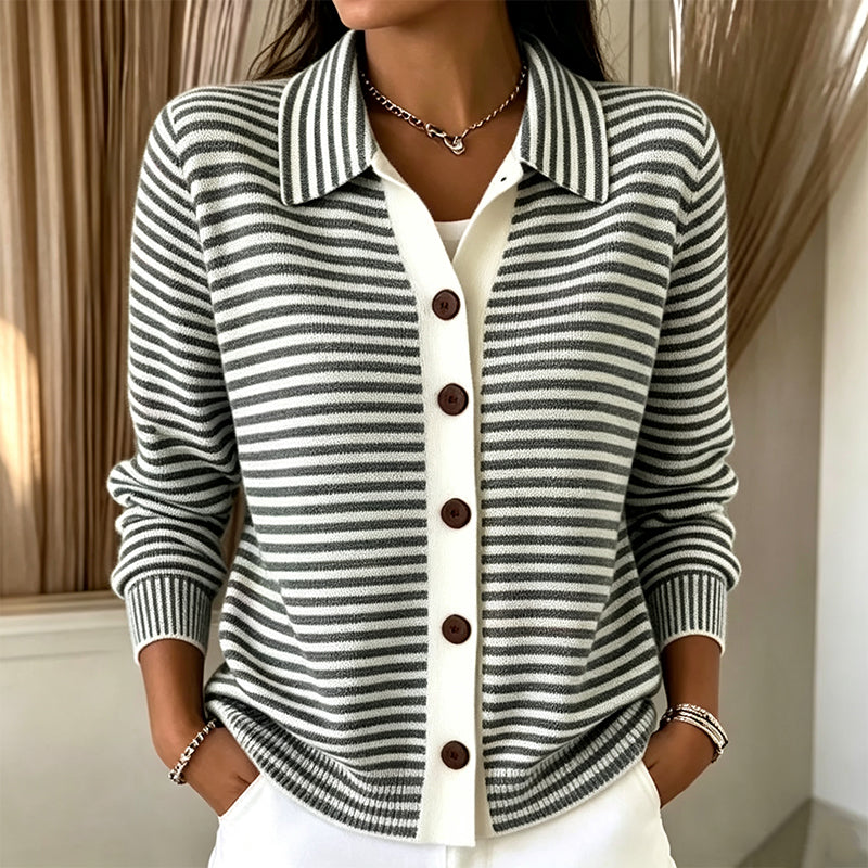 Wren™ Striped Knit Cardigan